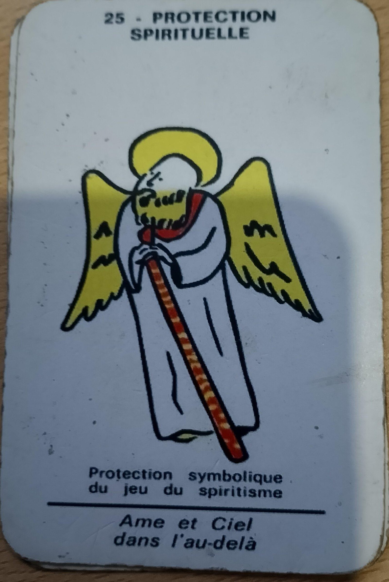 Lire la suite à propos de l’article La protection spirituelle carte 25 dans  l&rsquo;oracle spirite de Mariana