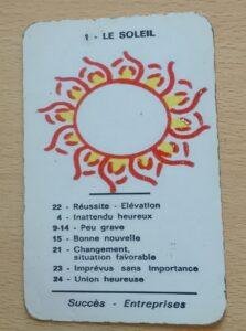 Lire la suite à propos de l’article Interprétation de la Carte du soleil dans l&rsquo;oracle spirite de Mariana